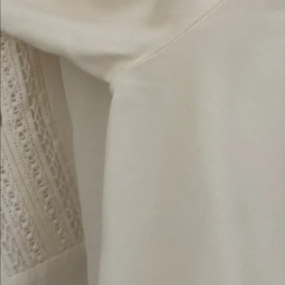 LOFT Cream Blouse - Picture 3 of 4